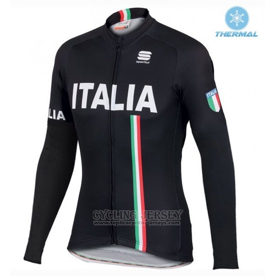 2016 Cycling Jersey IAM White and Black Long Sleeve and Bib Tight